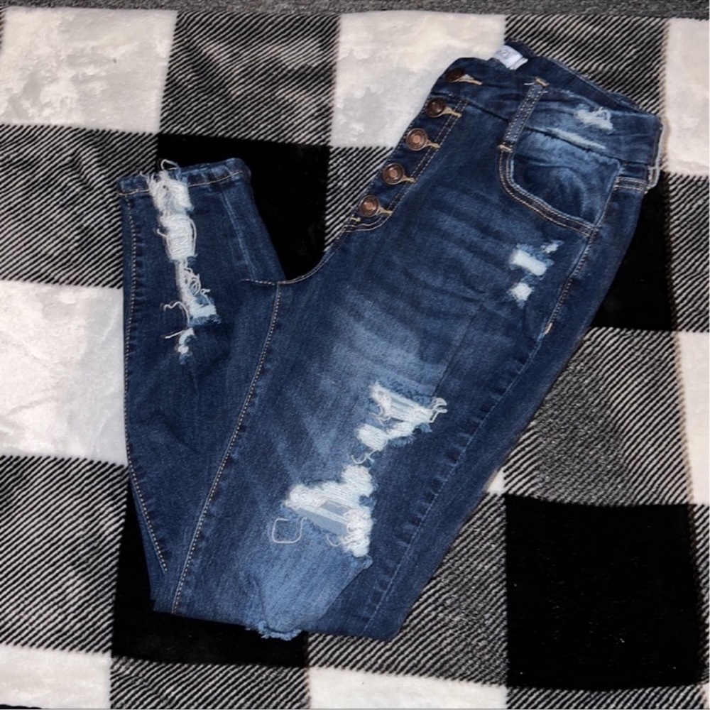 Rue21 Distressed Skinny Jeans